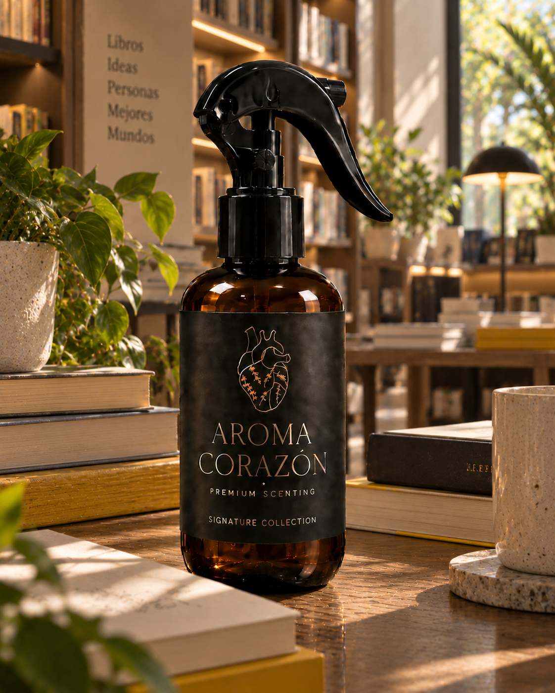 Room Spray Aromatizante Librería - Aroma Corazón